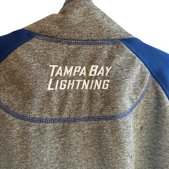 Tampa Bay‎ Lightning quarter zip jacket. Men’s Size XL. - Picture 3 of 7